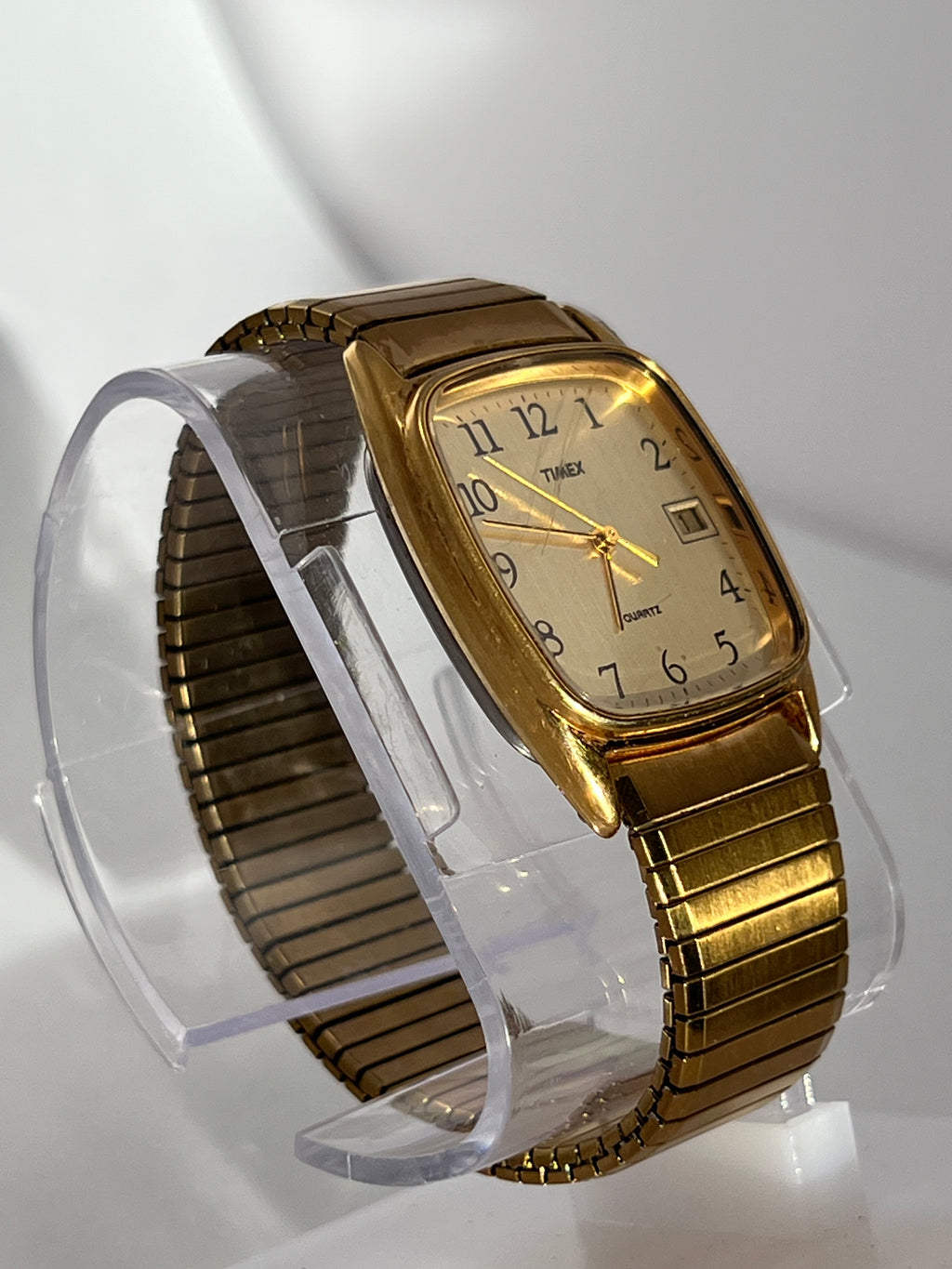 Timex T36 Gold Tone Square Men’s Quartz Watch