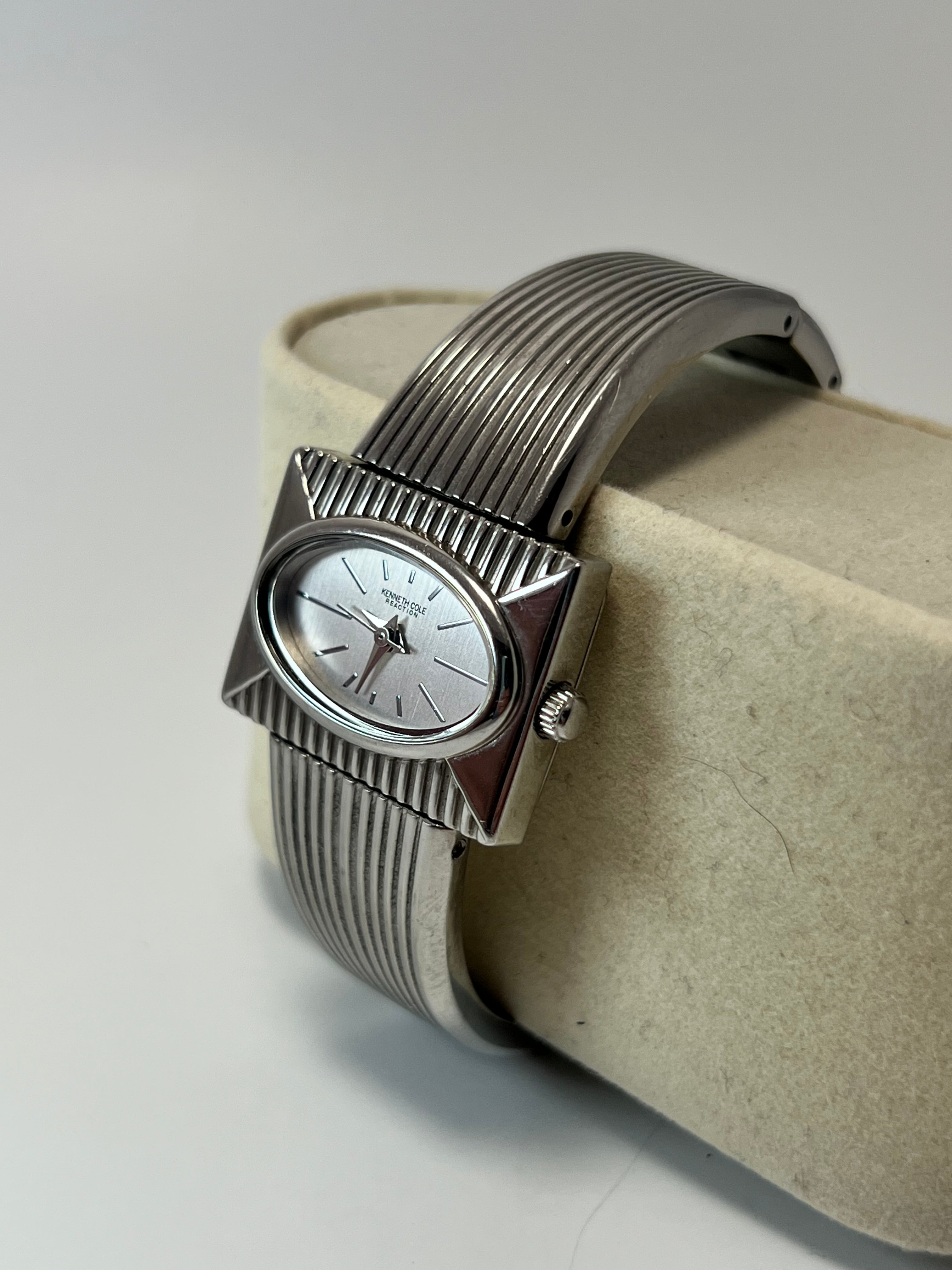 Kenneth Cole Women’s Square Quartz Silver Watch KC4531
