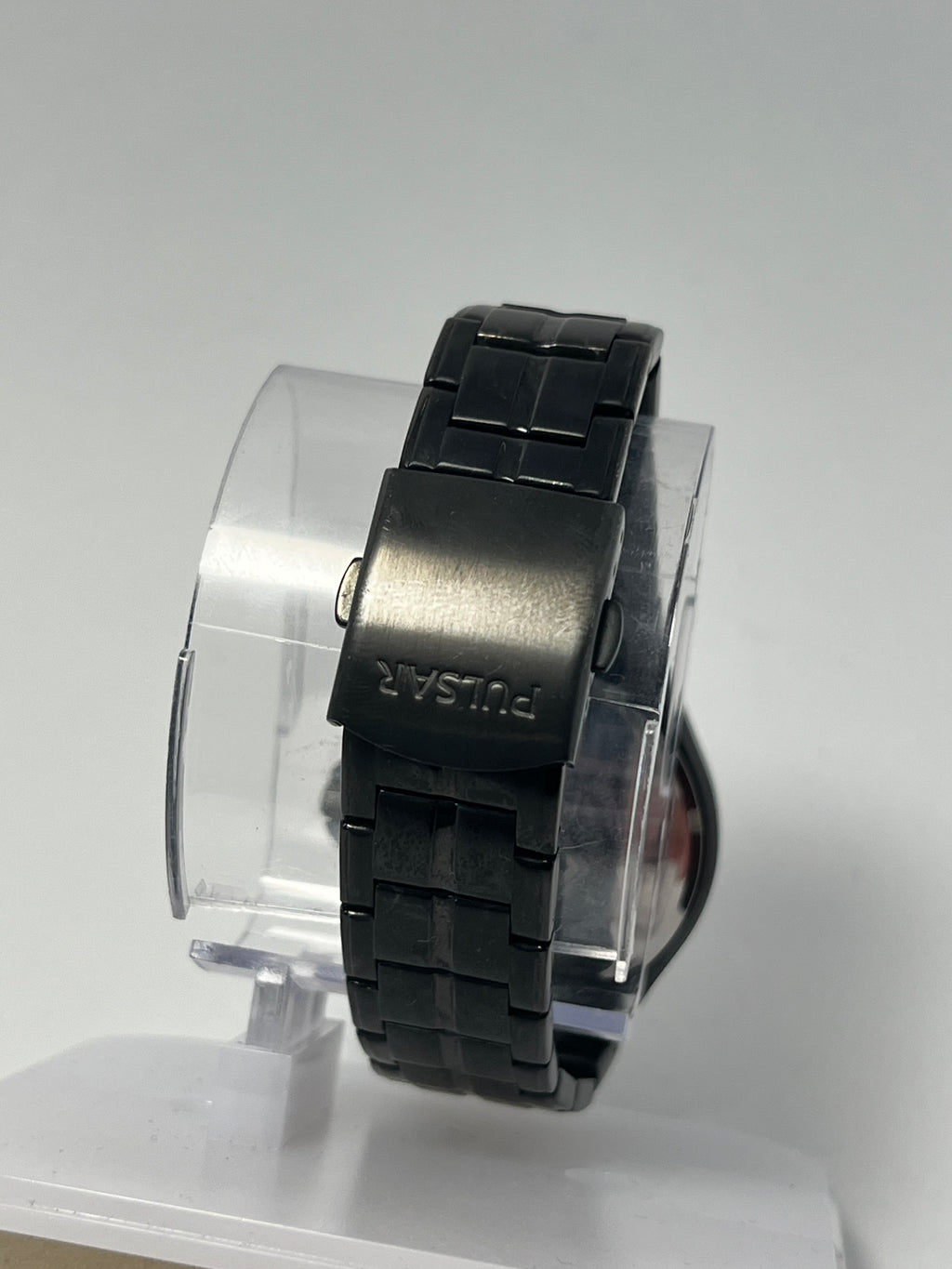 Pulsar by Seiko Men’s Black Quartz Watch  50M VX12-X286