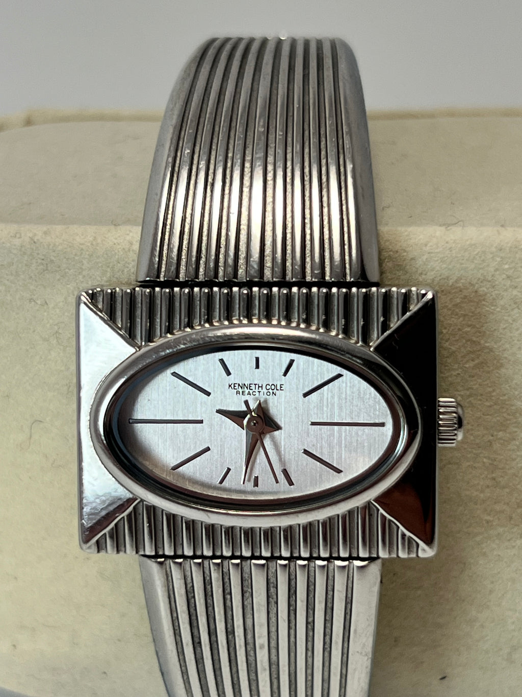 Kenneth Cole Women’s Square Quartz Silver Watch KC4531
