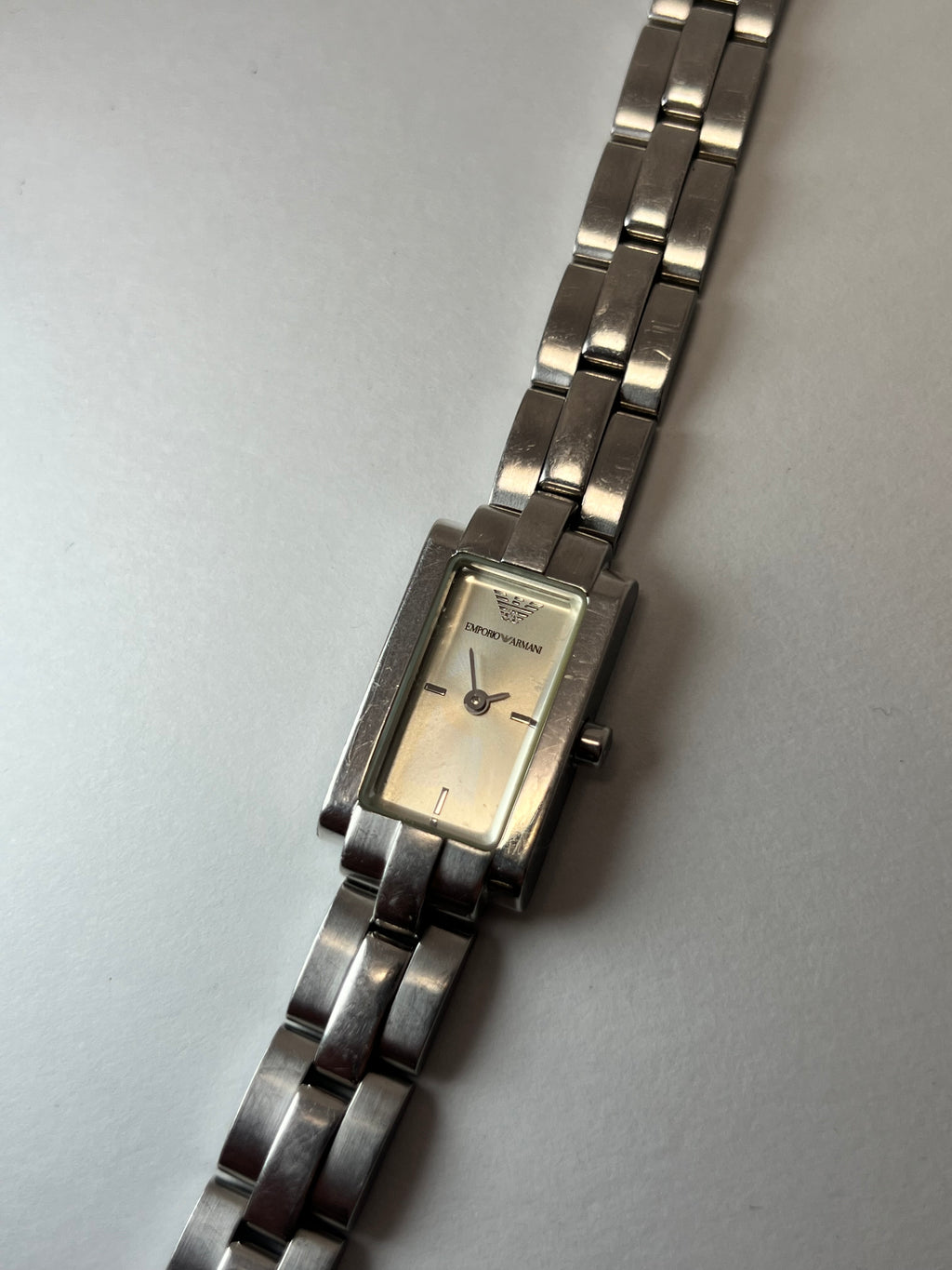 Emporio Armani Women’s Quartz Watch Silver Tone AR-5433