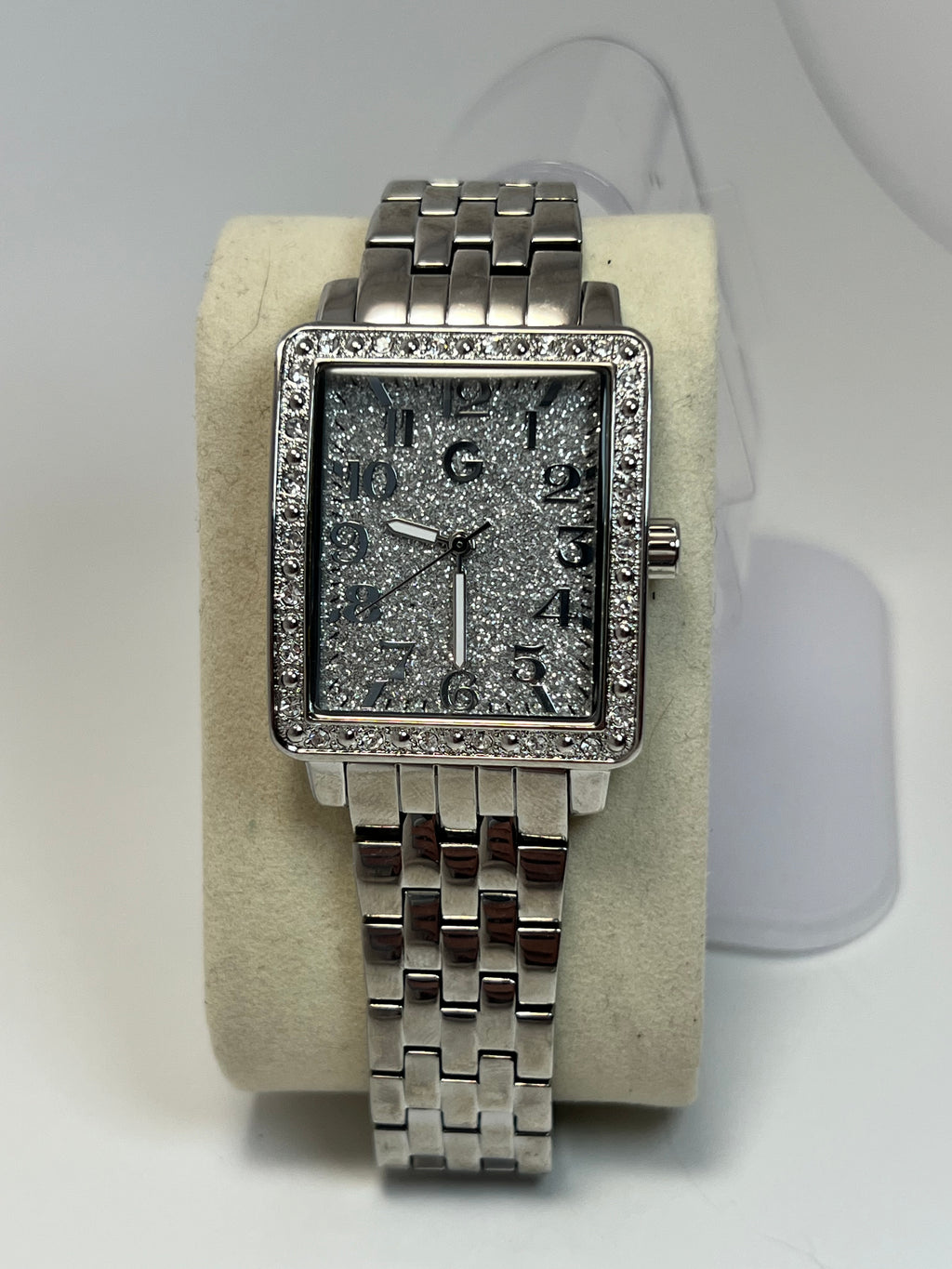 Guess Diamond Tank Quartz Watch