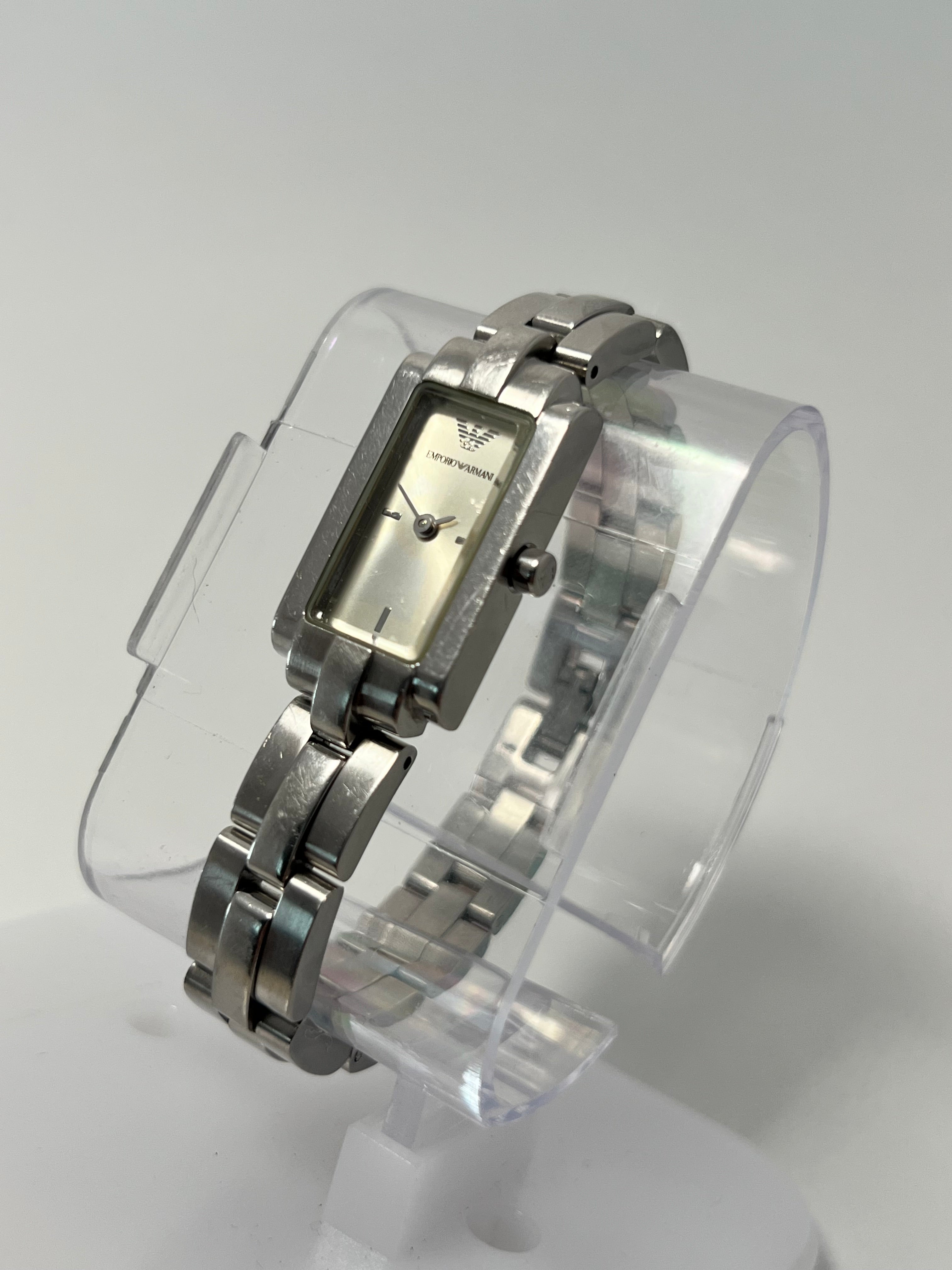 Emporio Armani Women’s Quartz Watch Silver Tone AR-5433