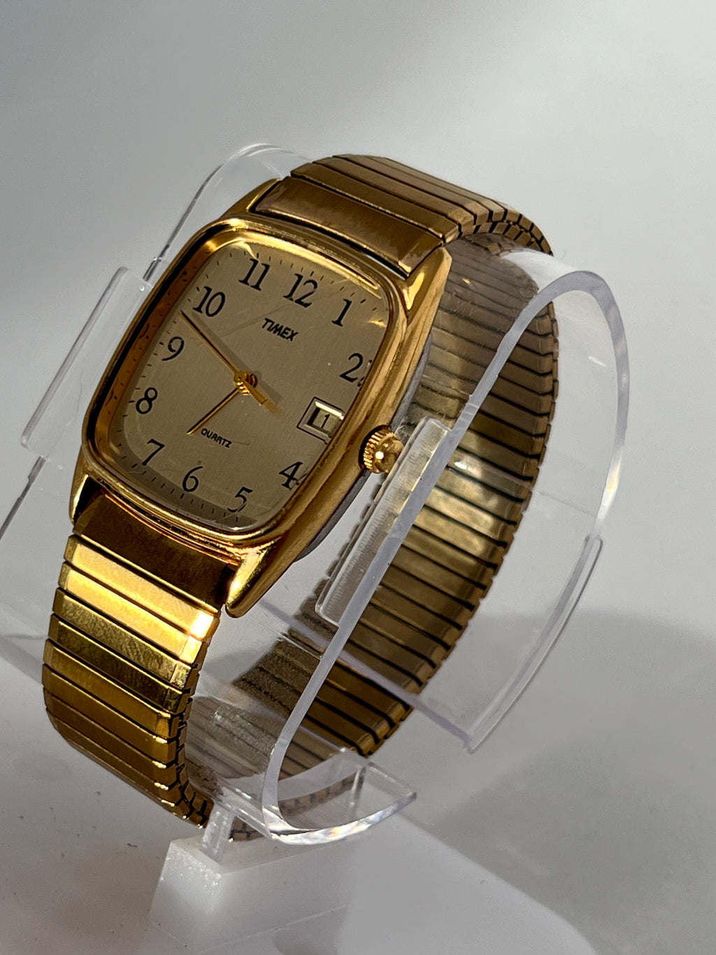 Timex T36 Gold Tone Square Men’s Quartz Watch