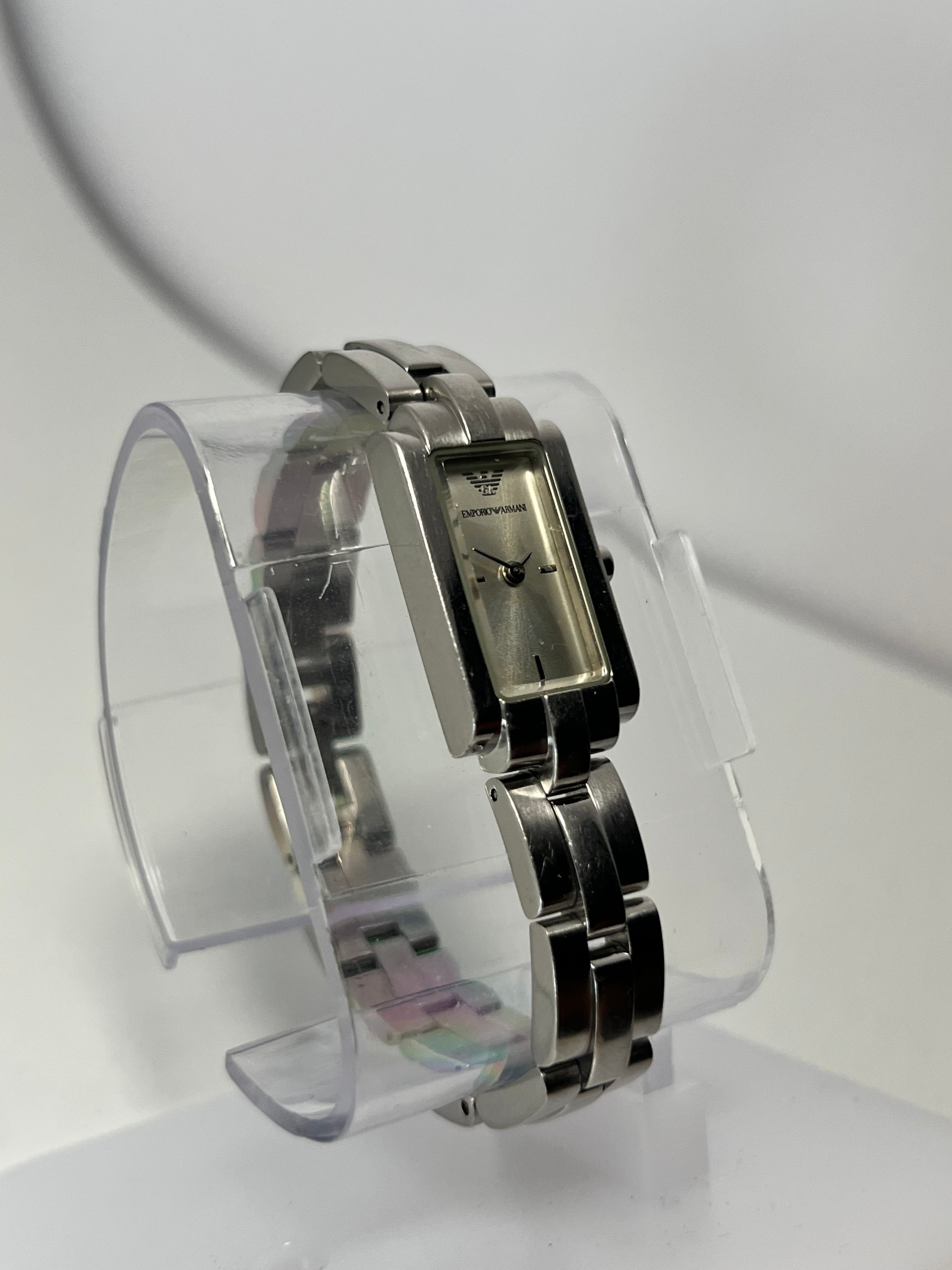 Emporio Armani Women’s Quartz Watch Silver Tone AR-5433