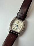 Kenneth Cole Women’s Quartz Watch Cream Dial Leather Strap