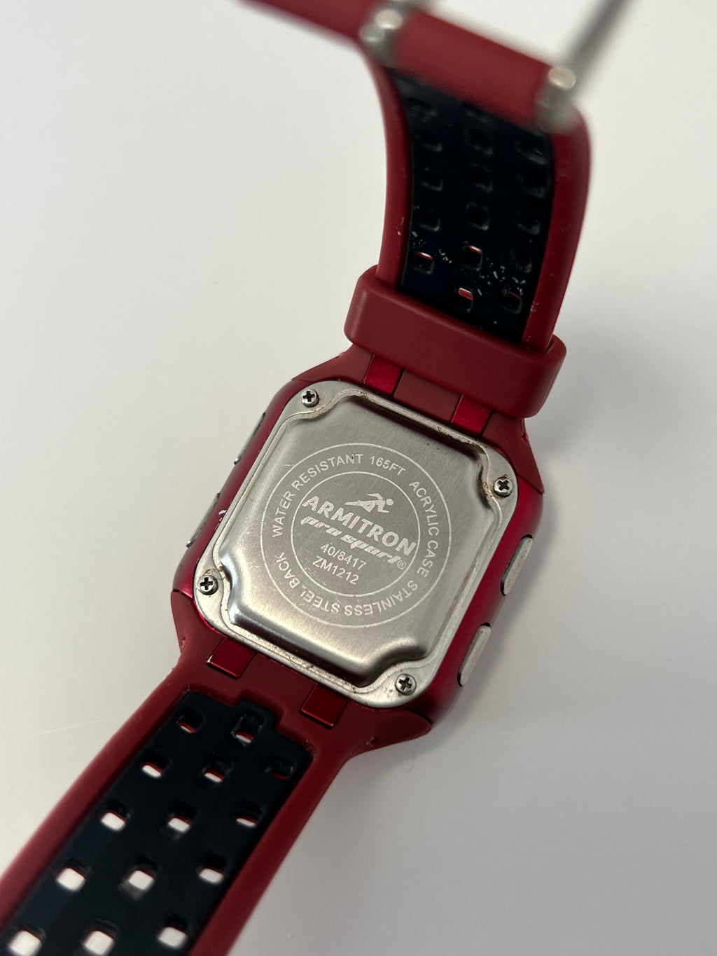 Arimtron Quartz Unisex Digital Red Watch 165ft 40/8417