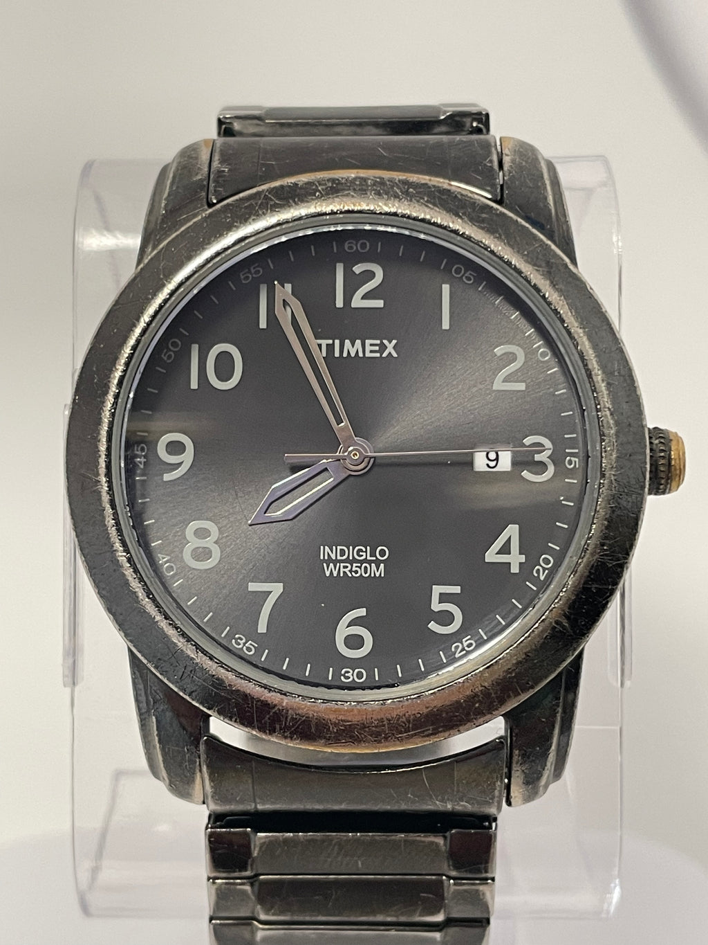 Timex Indiglo WR 50 M Men’s Watch “Gunmetal”