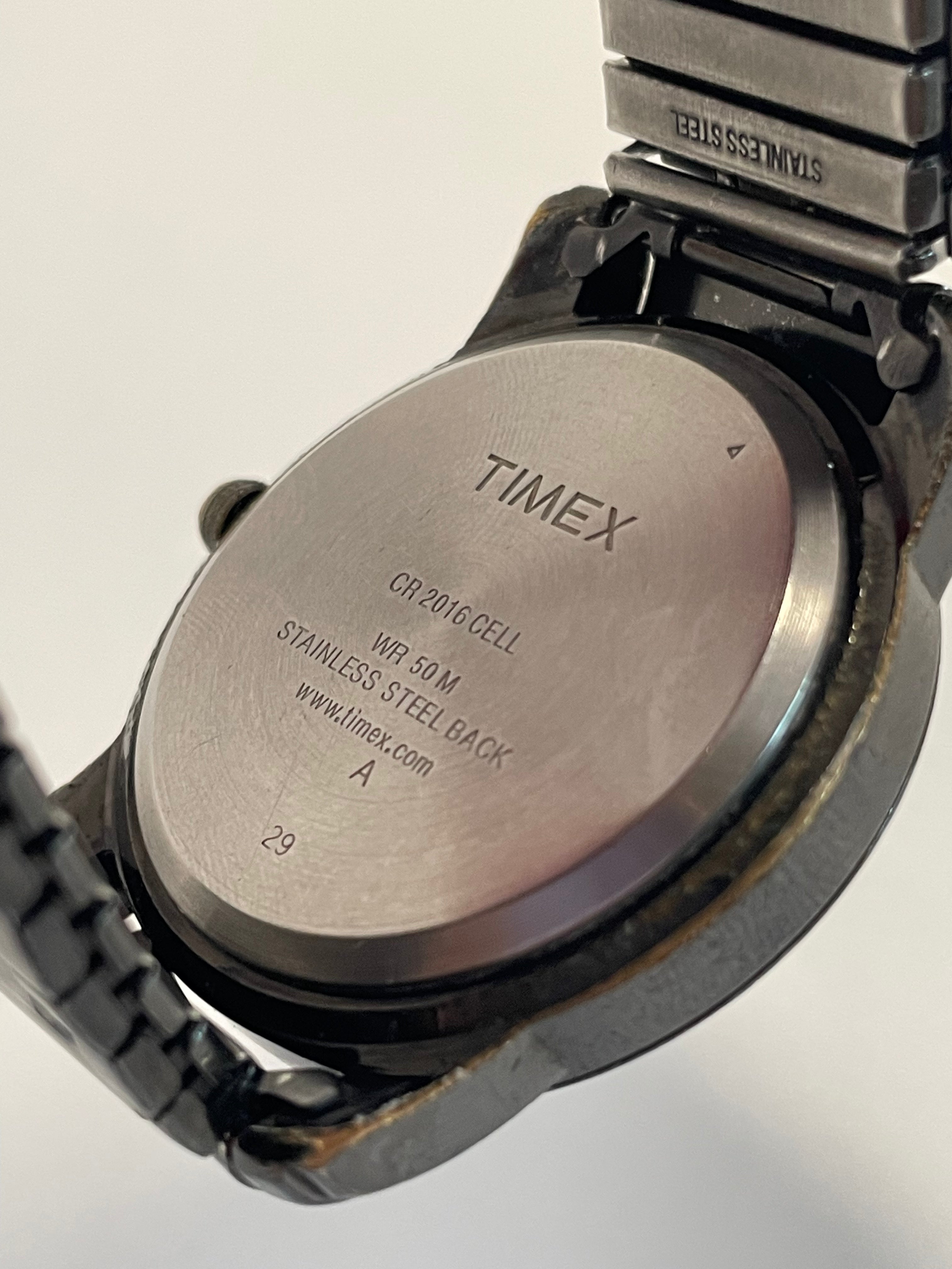 Timex Indiglo WR 50 M Men’s Watch “Gunmetal”