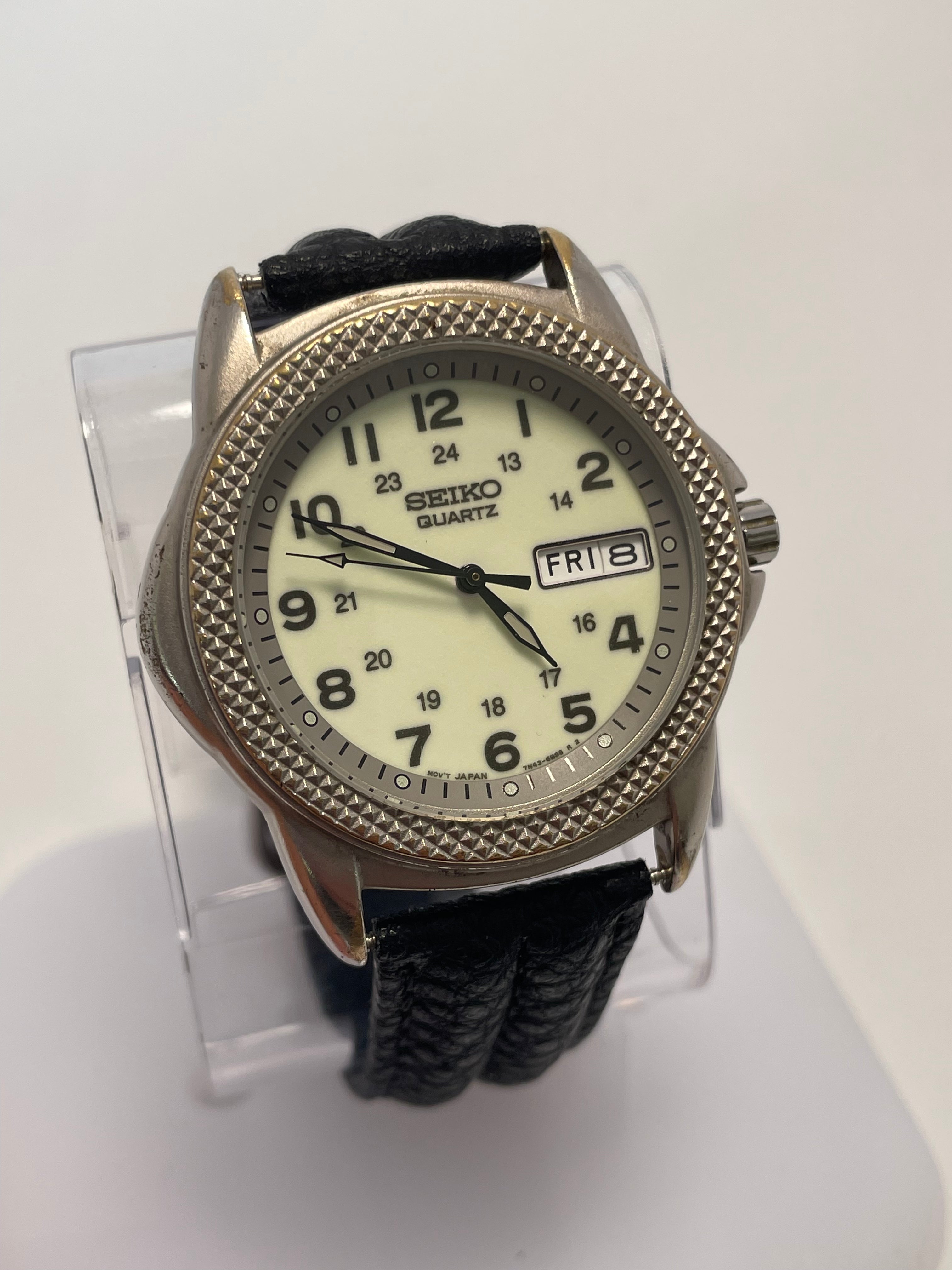 Seiko “Flashlight” 7n43-6B20