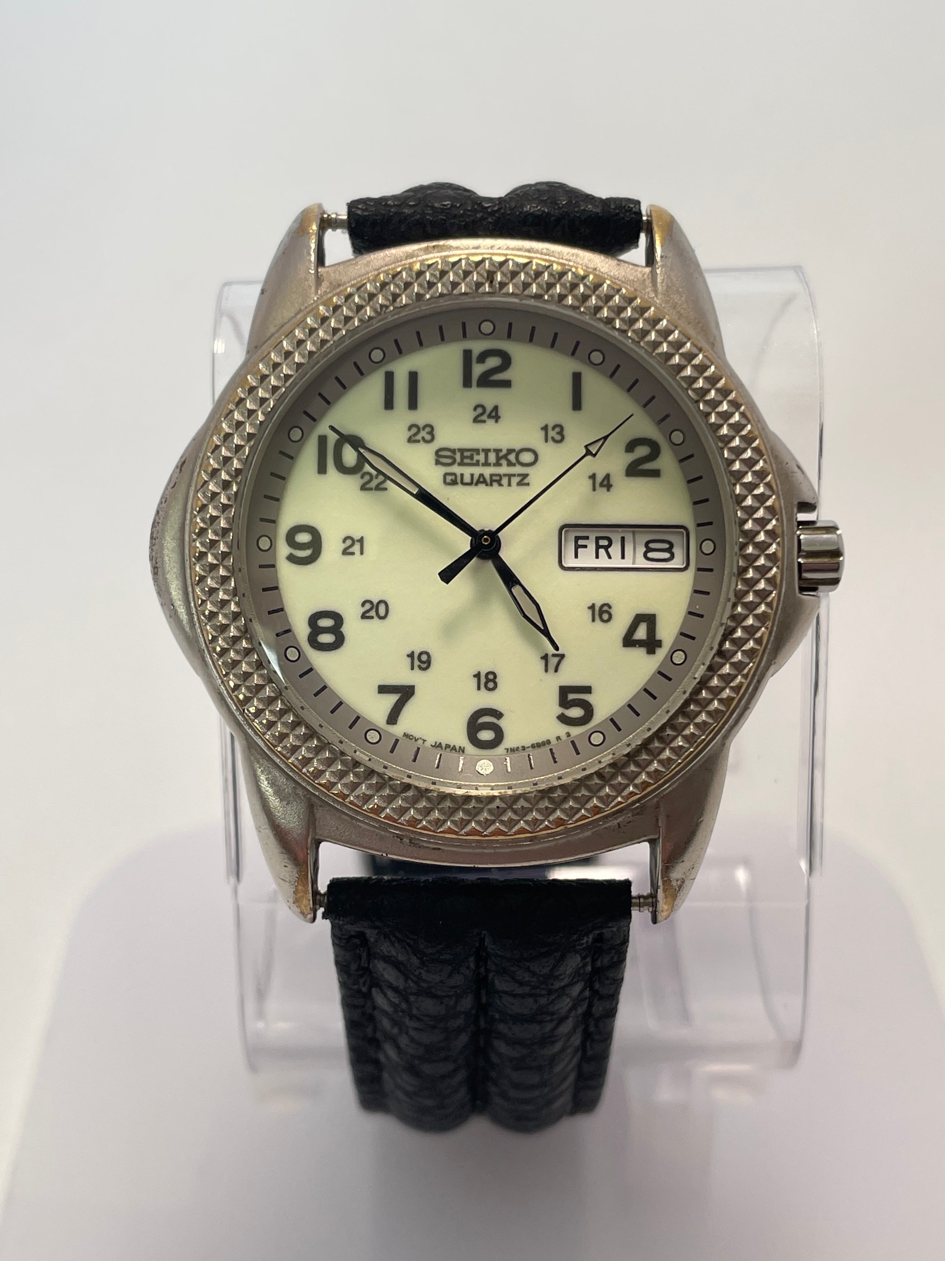 Seiko “Flashlight” 7n43-6B20