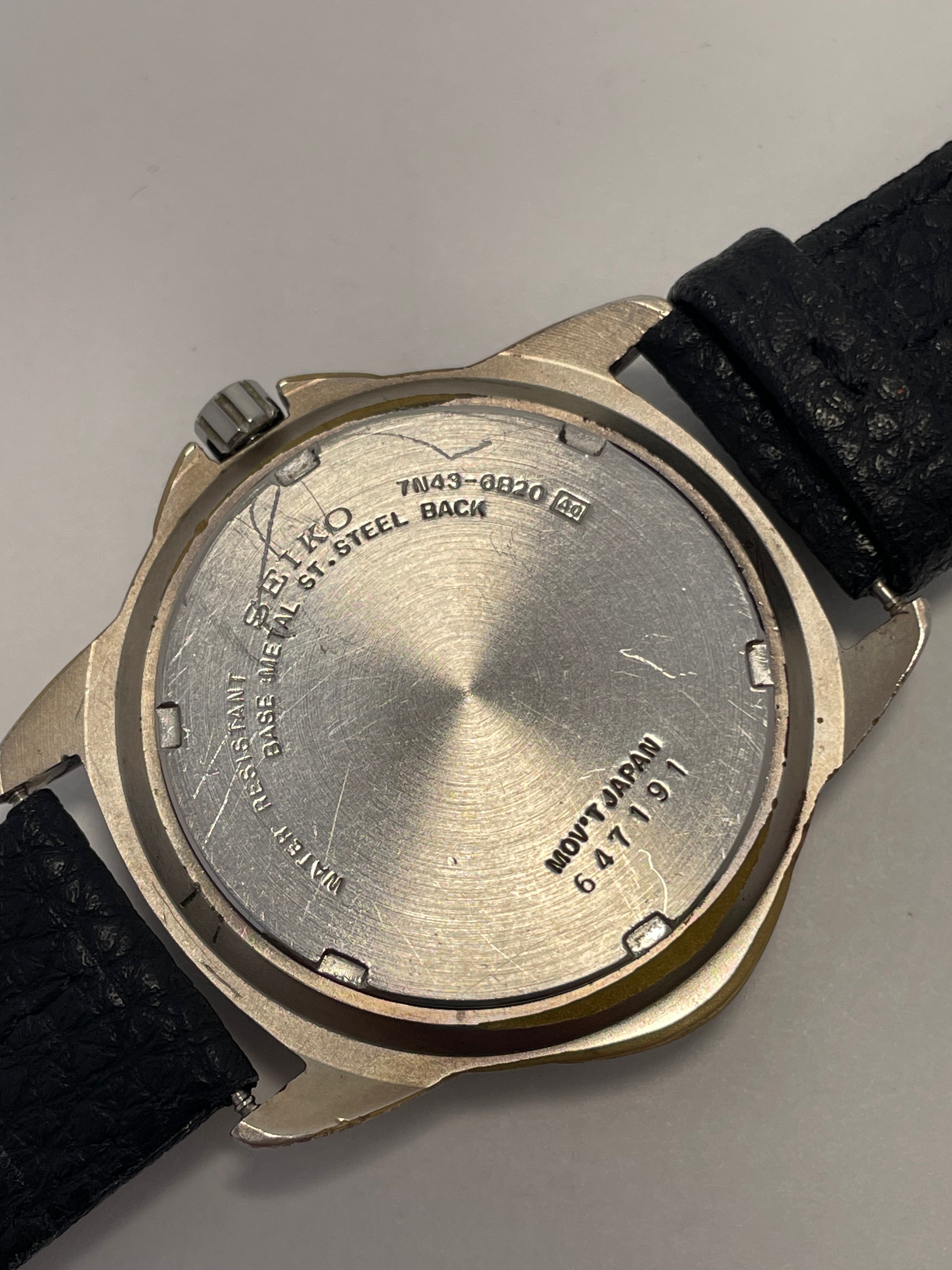 Seiko “Flashlight” 7n43-6B20